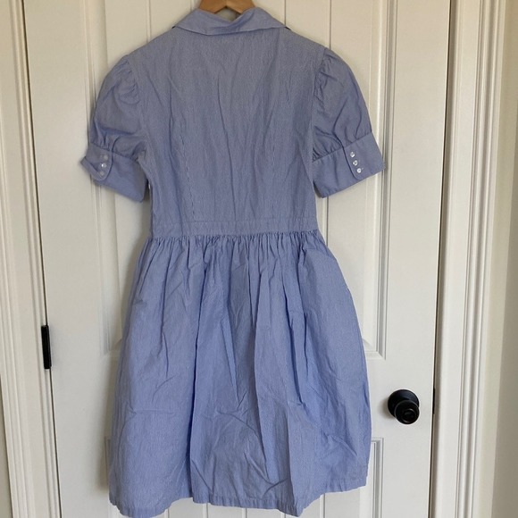 Moda International Blue Ruffle Dress - Picture 7 of 9